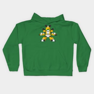 Metabee low-res pixelart Kids Hoodie